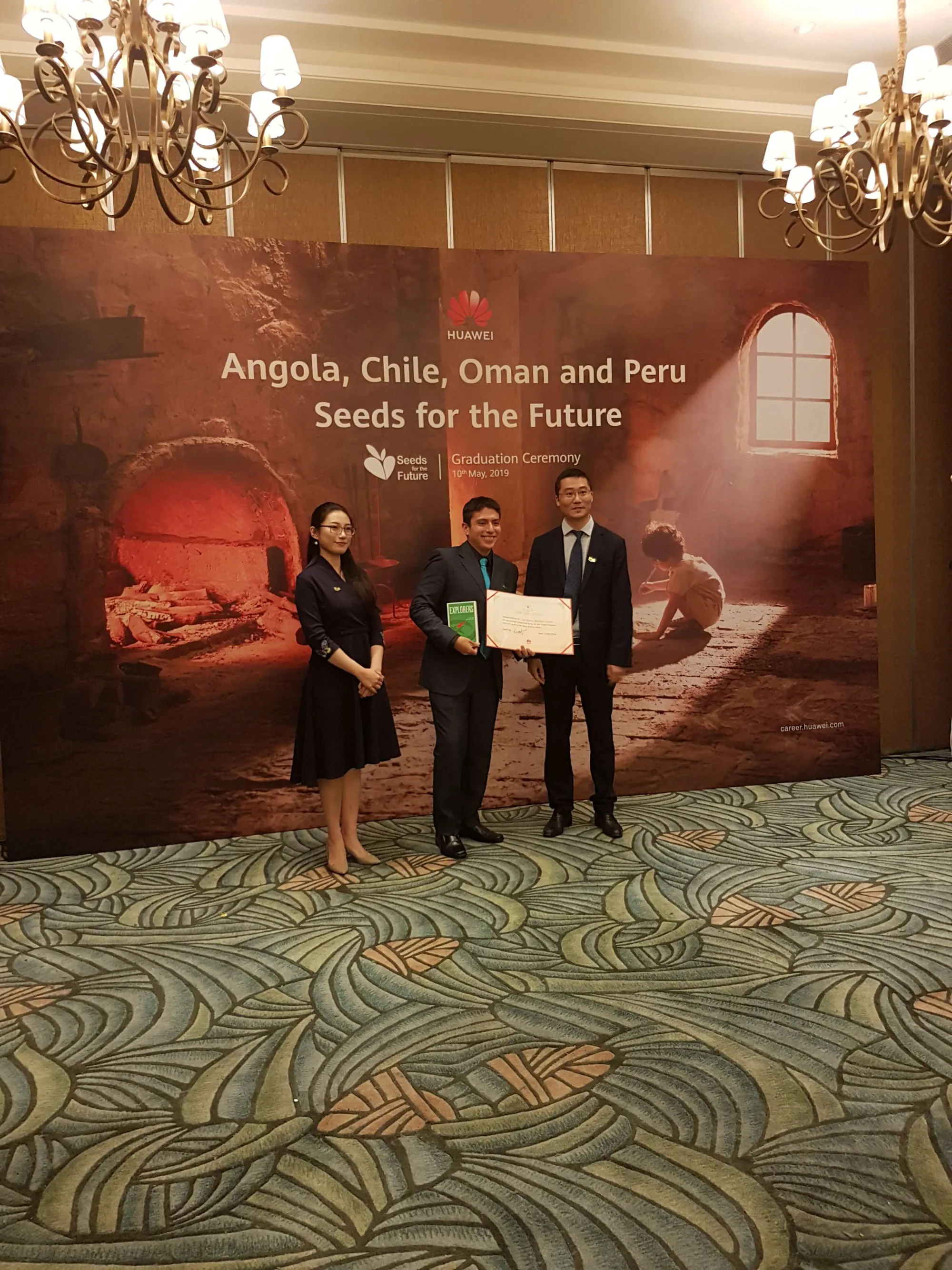 Winner of Huawei's Seeds for the Future 2019