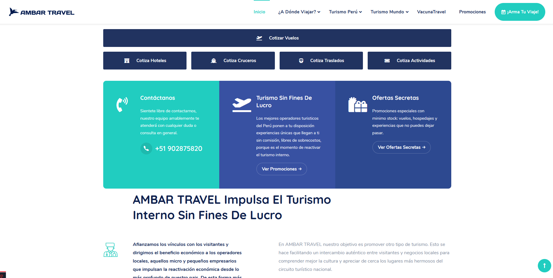 AmbarTravel: Travel Operations Platform