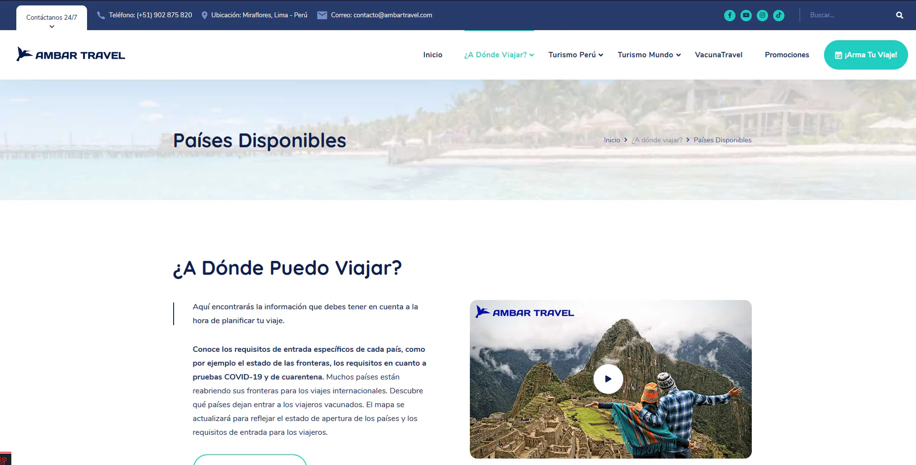AmbarTravel: Travel Operations Platform