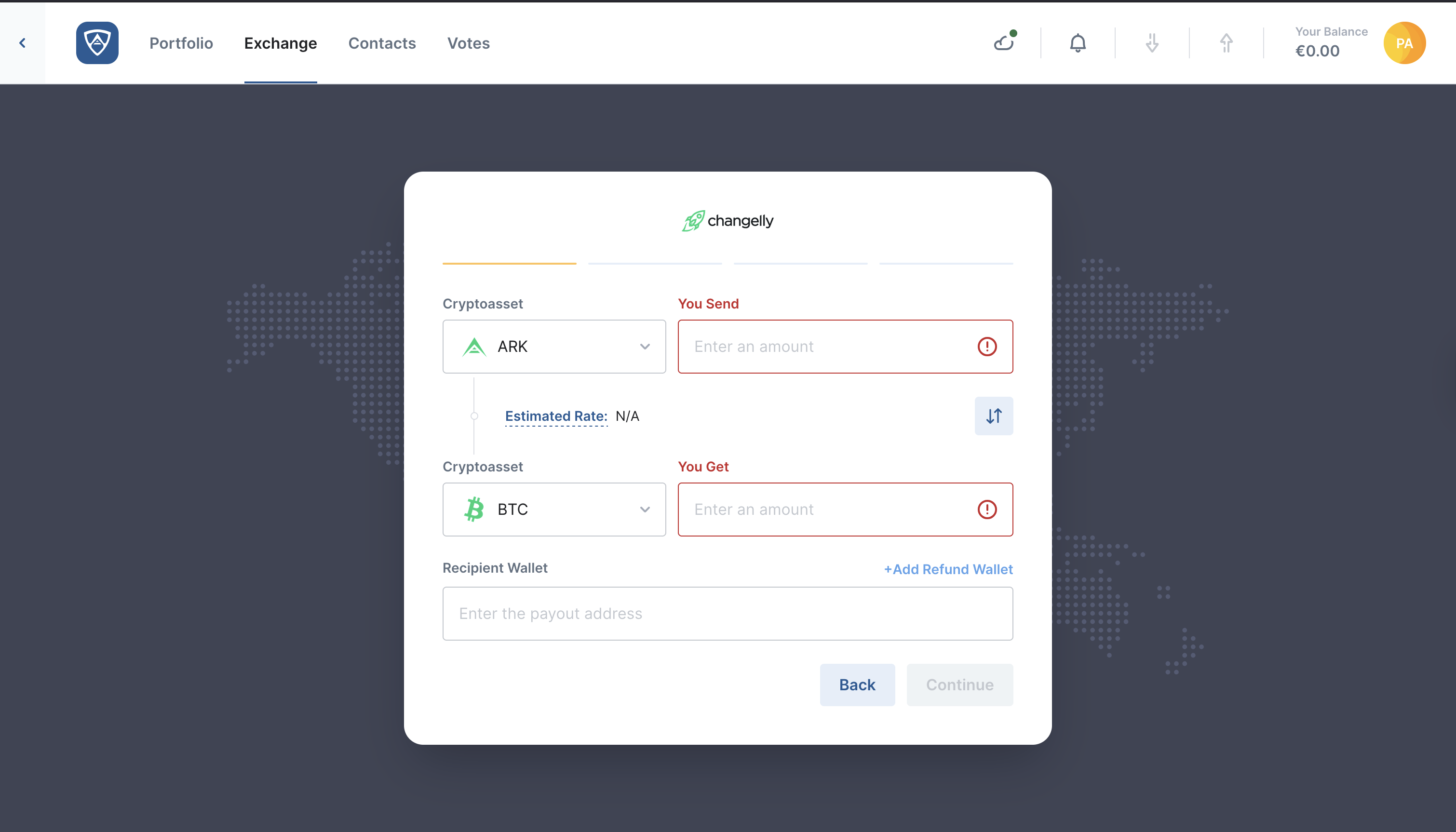 ARKVault: Web Wallet Manager
