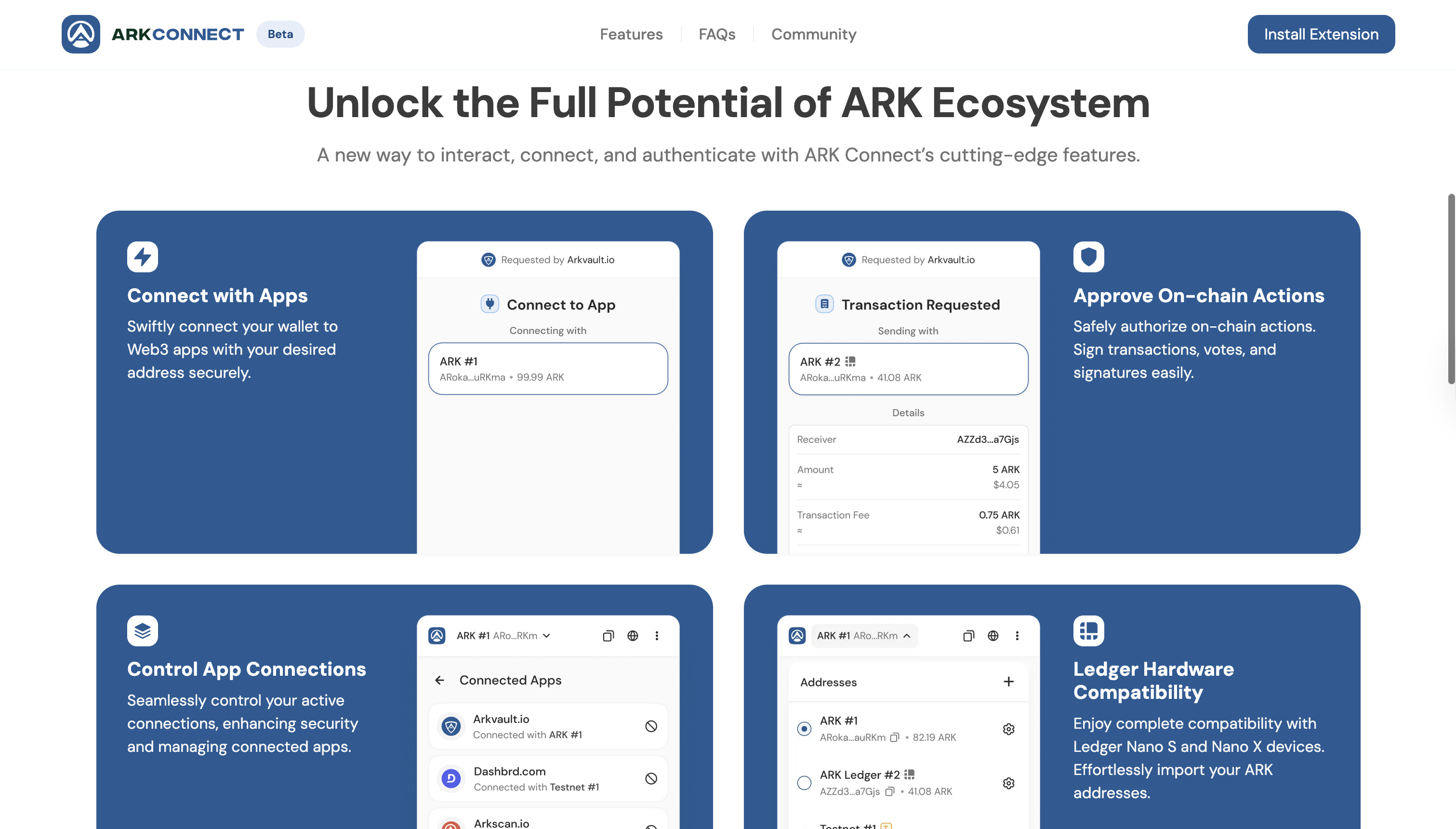 ARKConnect: Web3 Connection Extension