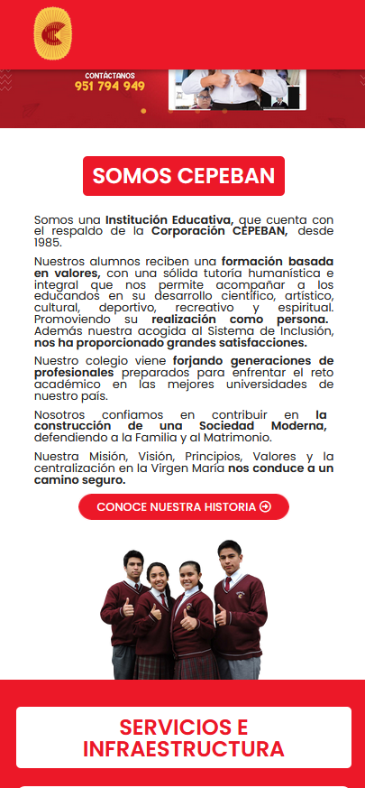 Cepeban School Website