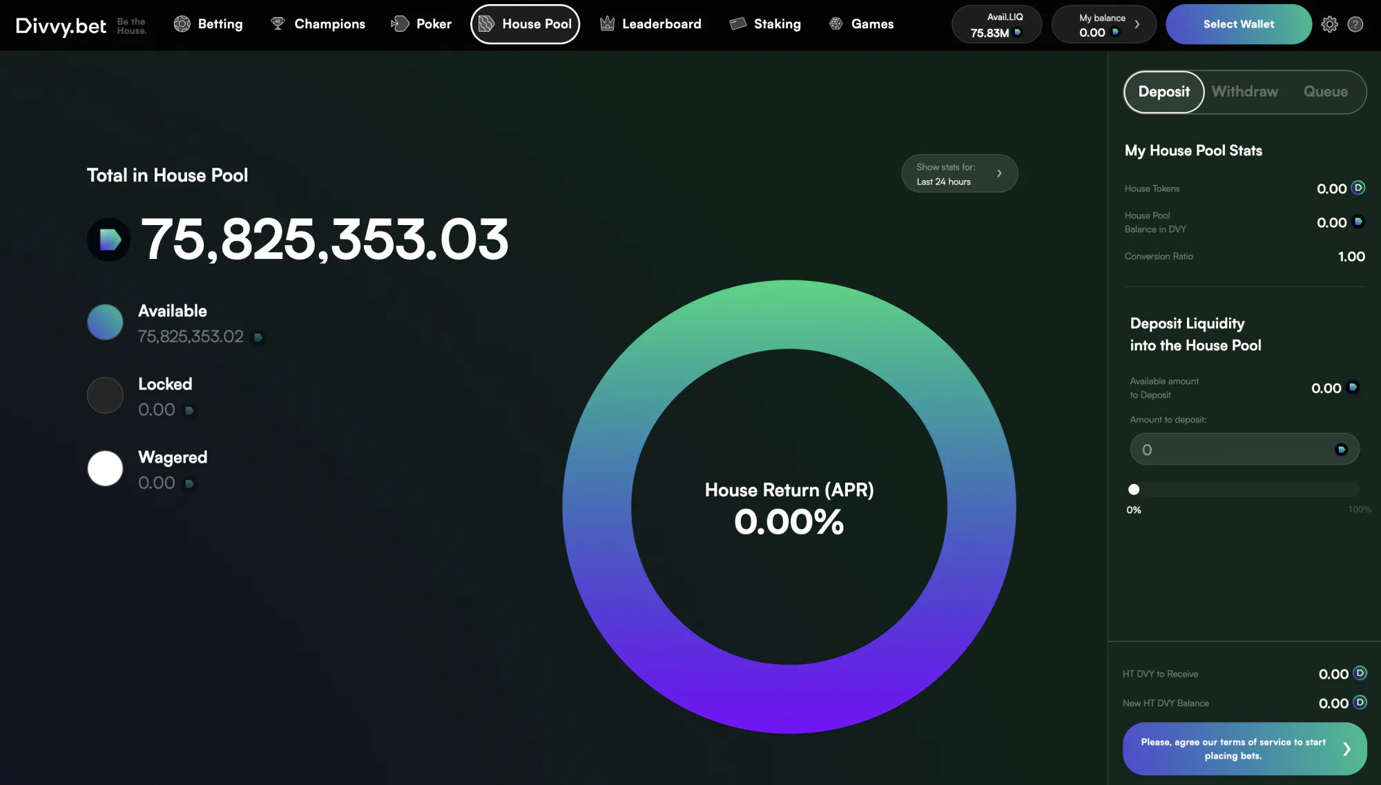 Divvy Bet: Web3 Decentralized Betting Platform