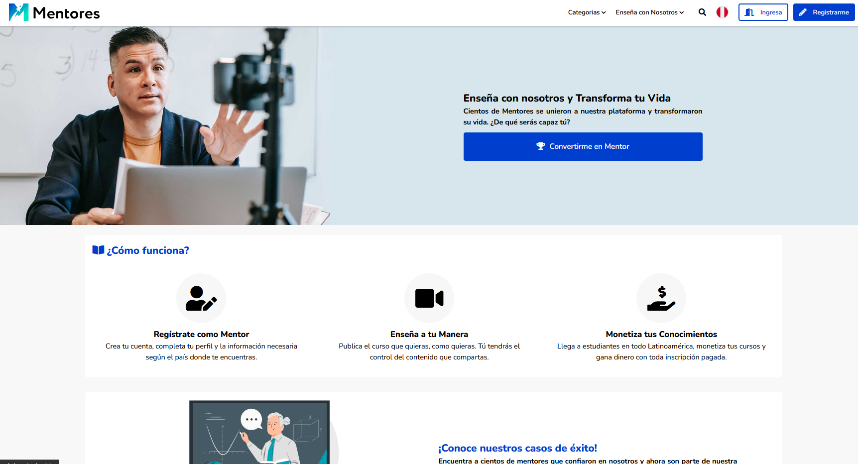 Mentores: MOOC Marketplace