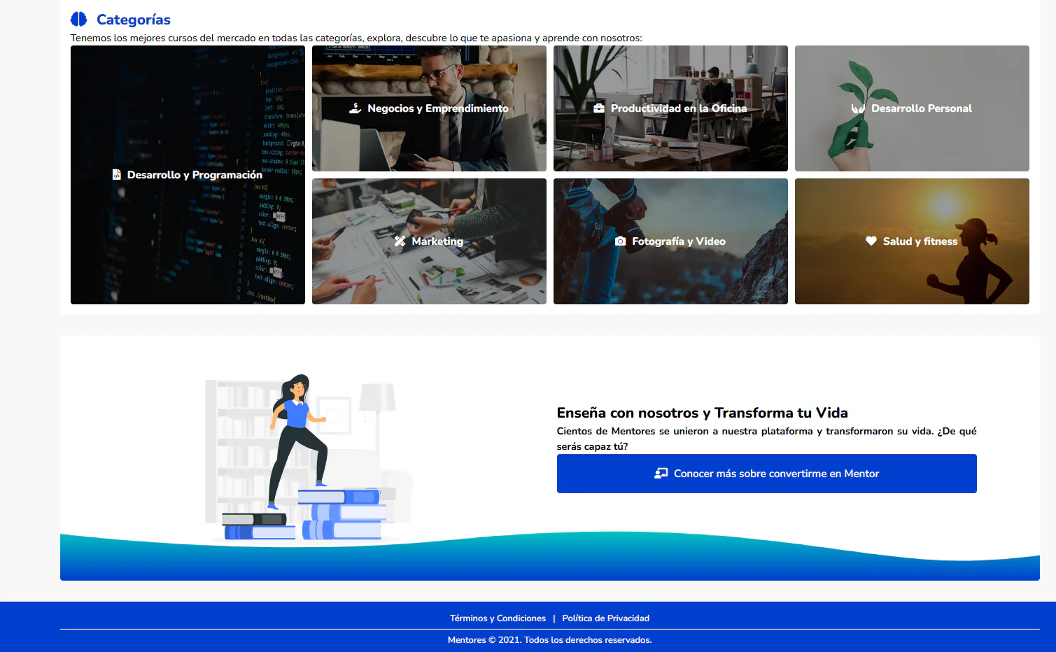 Mentores: MOOC Marketplace