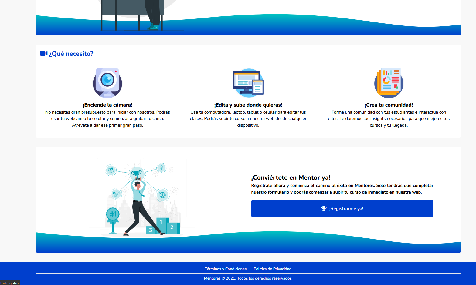 Mentores: MOOC Marketplace