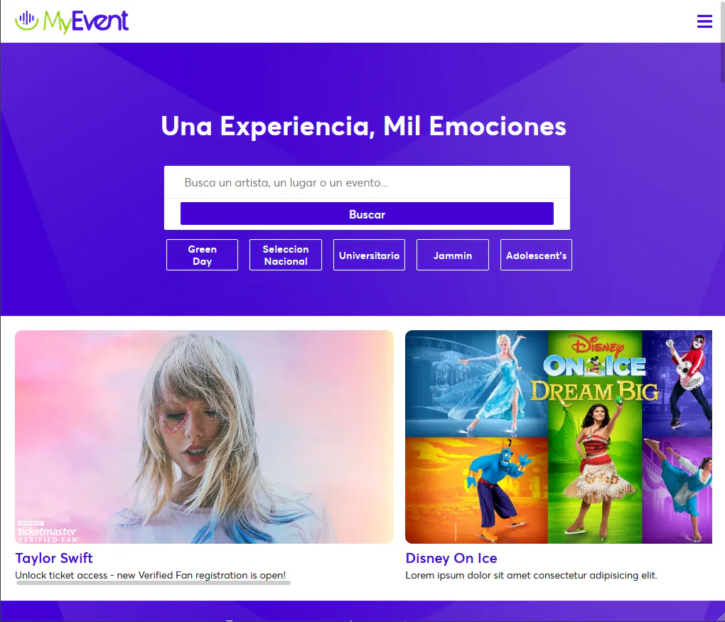 MyEvent: Event Ticketing Platform