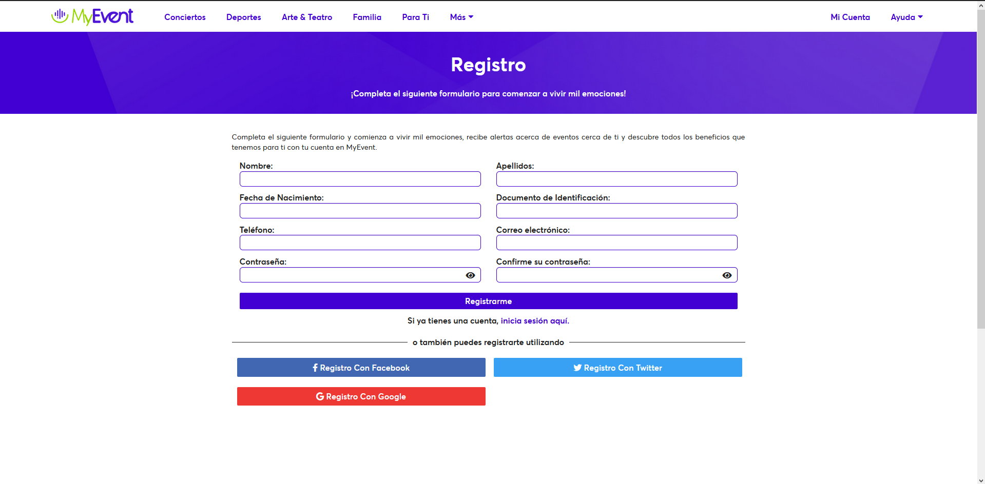 MyEvent: Event Ticketing Platform