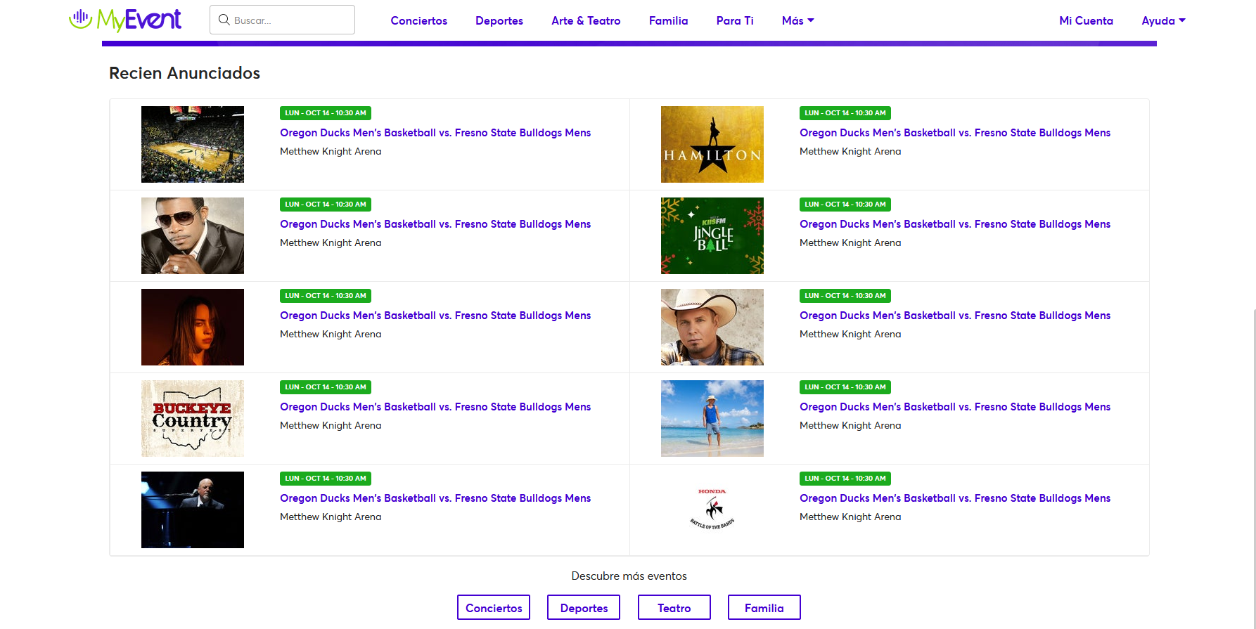 MyEvent: Event Ticketing Platform