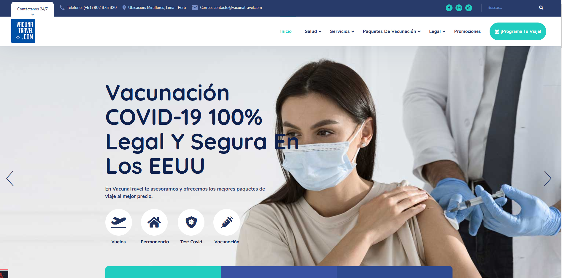 VacunaTravel screenshot 2