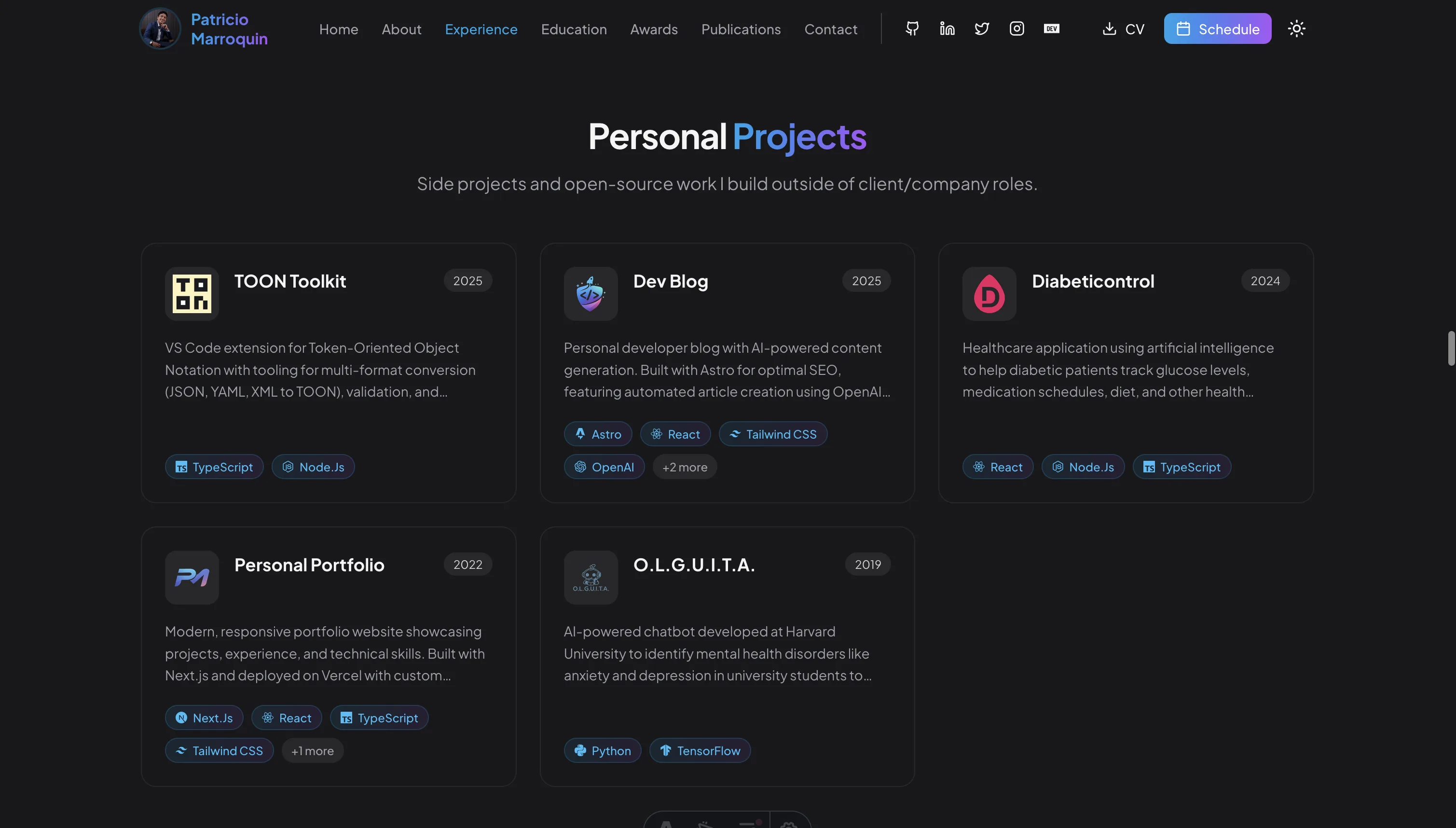 Personal Portfolio